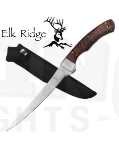 Elk Ridge K-ER-028 Fillet Knife w Pakkawood Handle