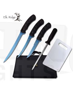 Elk Ridge K-ER-926 Titanium Fillet Knife Set