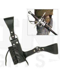 Ryumon K-PK-6182 Universal Leather Sword Frog