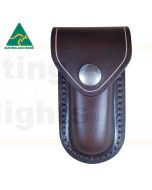 Jcoe Leather MVS Leather Moulded Knife Pouch 90mm