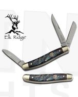 Elk Ridge K-ER-323AB Abalone 3 Blade Pocket Knife