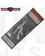 Real Avid AV-AR15SM AR15 Oil Resistant Gun Cleaning Mat w Magnetic Parts Tray