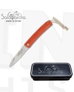 Salamandra A103101 Orange Micarta Pocket Knife 170mm